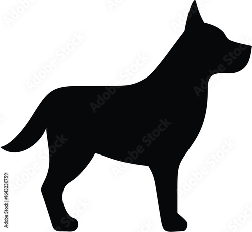 silhouette of a Dog