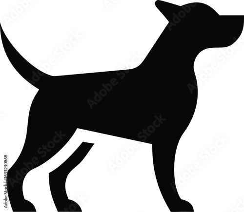 silhouette of a Dog