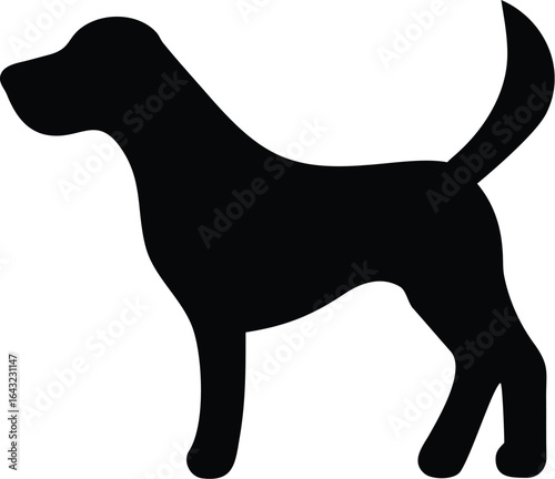 silhouette of a Dog