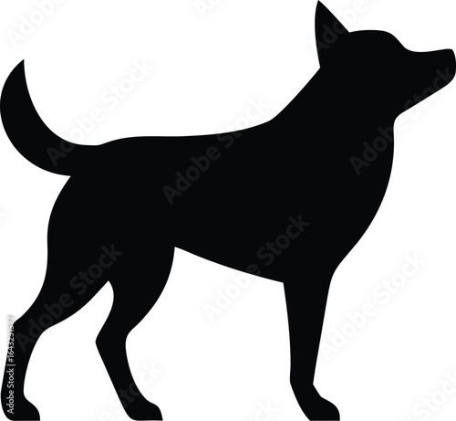 silhouette of a Dog