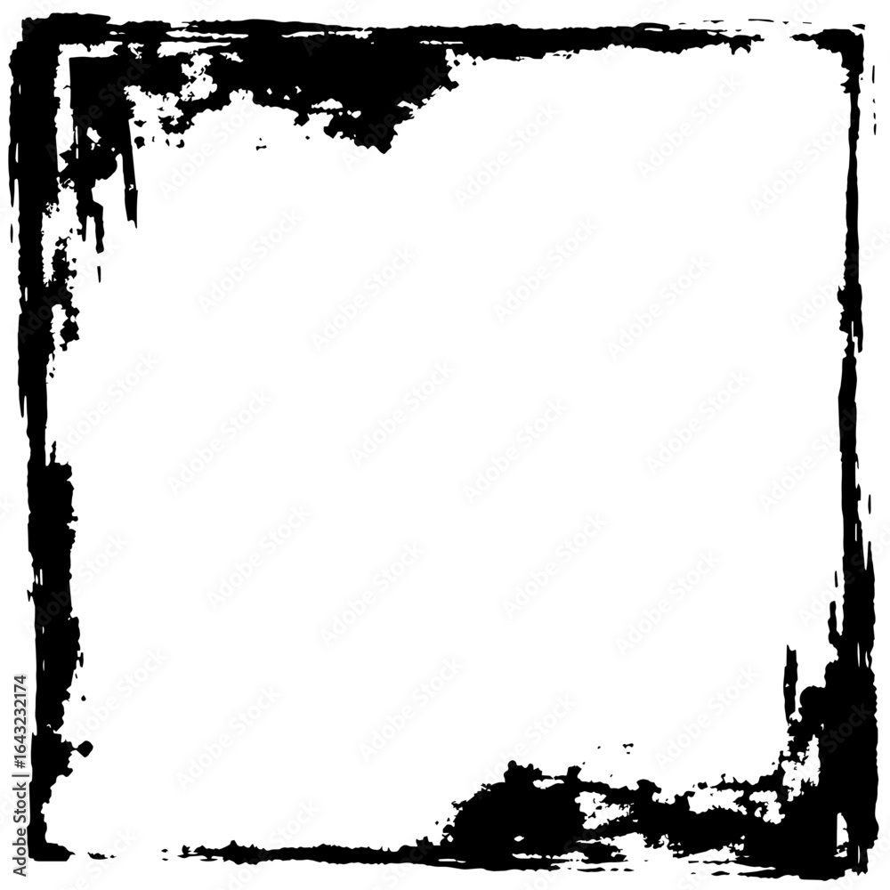 Obraz premium grunge frame vector