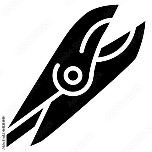 Cutter icon vector image. Can be used for Electrician Tools.