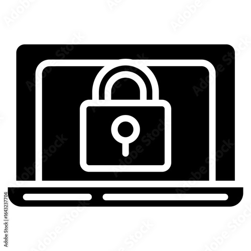 Cyber Security icon vector image. Can be used for Web Hosting.
