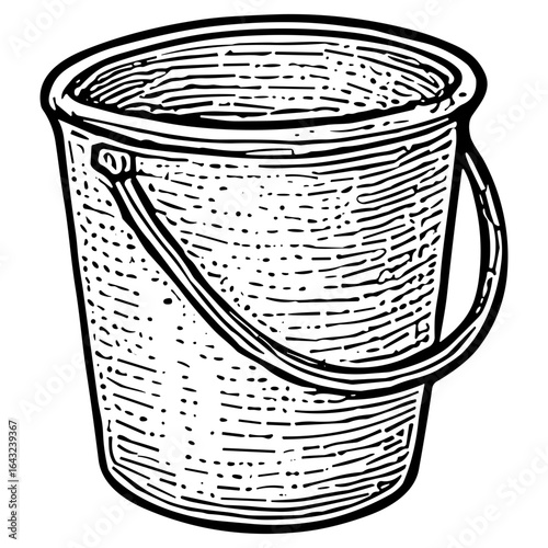 Metal Camp Bucket