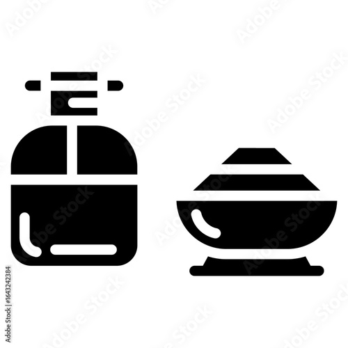 Aroma icon vector image. Can be used for Spa.