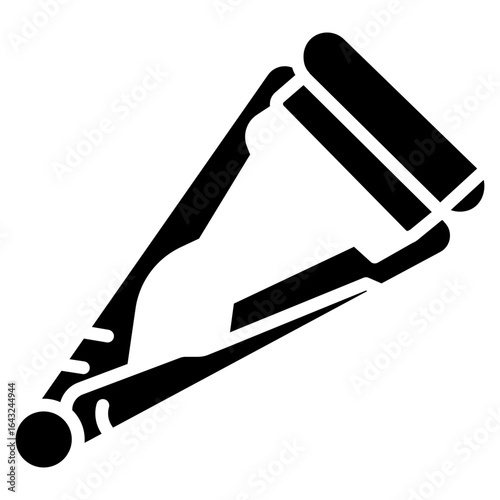 Hair Curler icon vector image. Can be used for Spa.