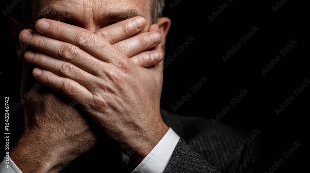 Fototapeta premium Openness in tough times builds credibility, reassuring stakeholders through clear and truthful communication. 