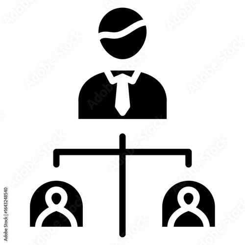Hierarchy icon vector image. Can be used for Seo and Web.