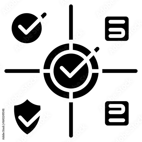 Prioritize icon vector image. Can be used for Project Management.