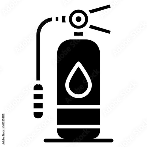Fire Extinguisher icon vector image. Can be used for Natural Disaster.