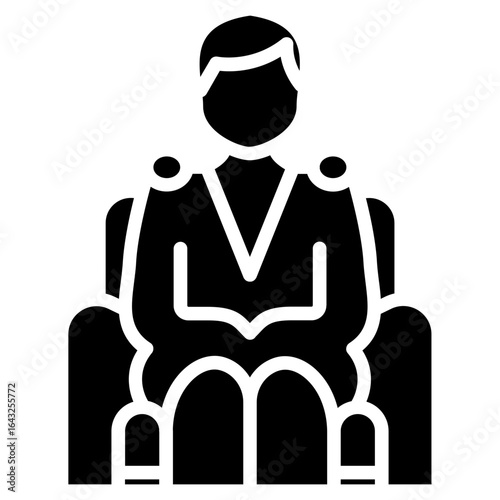 Therapist icon vector image. Can be used for Women.