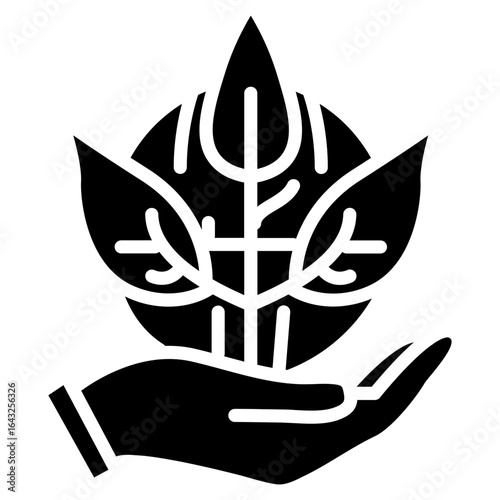 Environmentalist icon vector image. Can be used for Women.