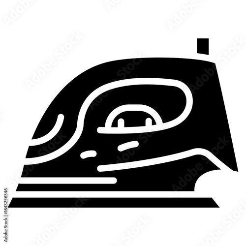 Ironer icon vector image. Can be used for Cleaning and Dusting.