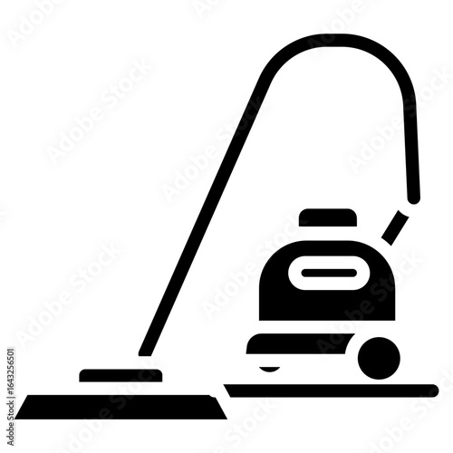 Vacuuming icon vector image. Can be used for Cleaning and Dusting.