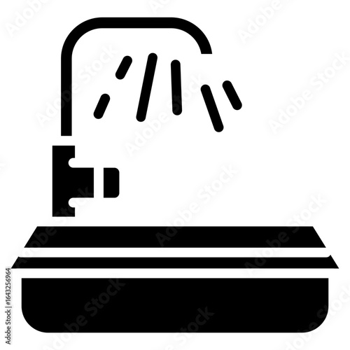 Cleaning Sink icon vector image. Can be used for Cleaning and Dusting.