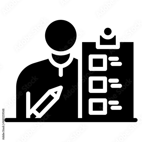 Test Report icon vector image. Can be used for Quality Assurance.