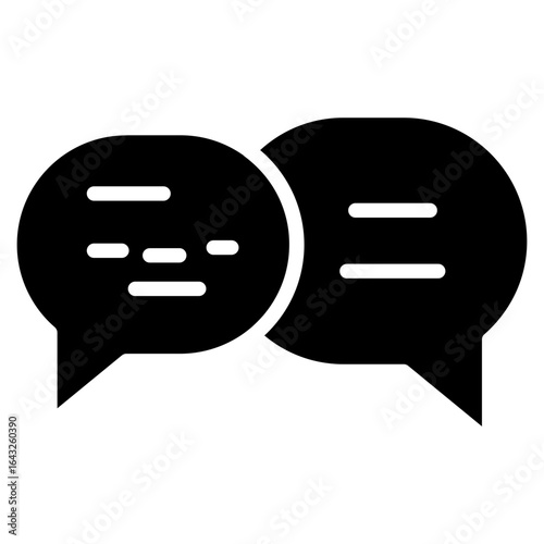 Dialogue icon vector image. Can be used for Leadership.