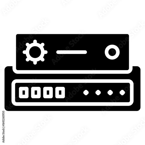 Network Maintenance icon vector image. Can be used for Networking.