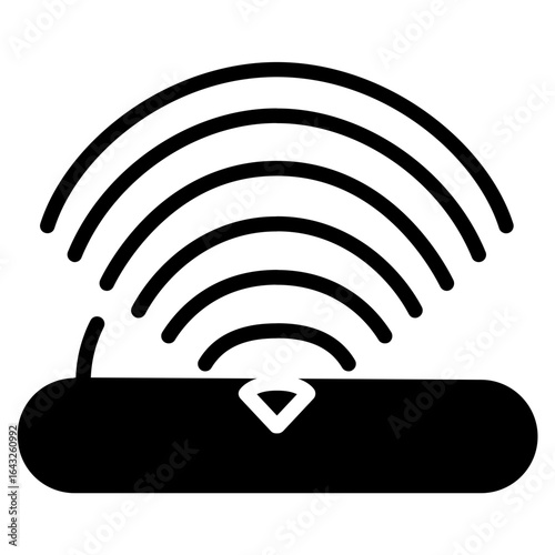 Network Speed icon vector image. Can be used for Networking.