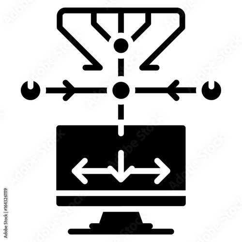 Network Congestion icon vector image. Can be used for Networking.