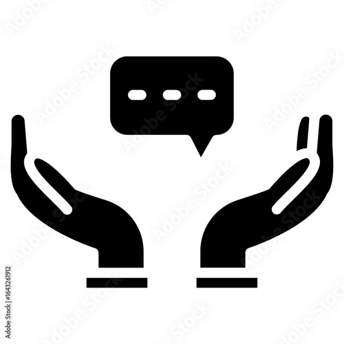 Feedback icon vector image. Can be used for Contact Us.