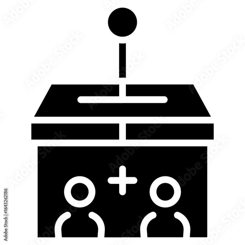 Suggestion Box icon vector image. Can be used for Contact Us.