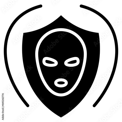 Insider Threat icon vector image. Can be used for Risk Management.