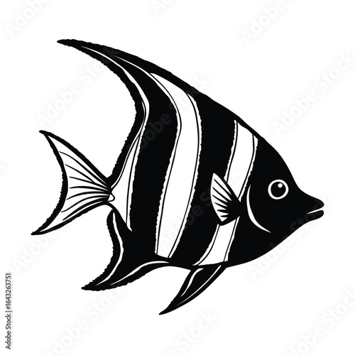 vintage engraved style angelfish illustration wit (1).eps