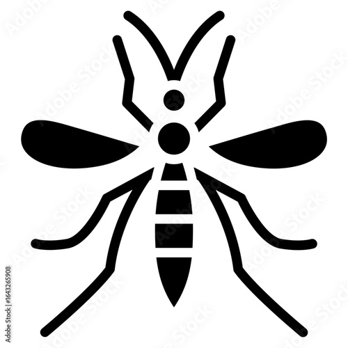 Vector-Borne Disease icon vector image. Can be used for Infectious Diseases.
