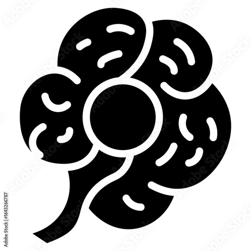 Tumor icon vector image. Can be used for Chemotherapy.