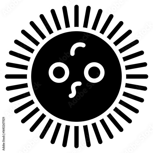 Microorganism icon vector image. Can be used for Lab.