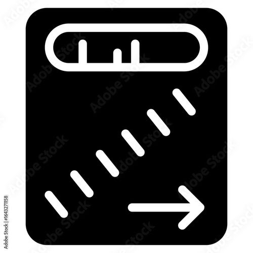 Shrink icon vector image. Can be used for Fabric Features.