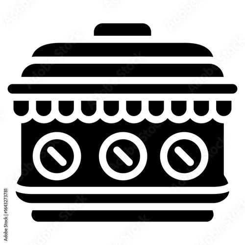 Retro icon vector image. Can be used for Instrument.