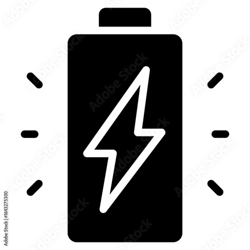 Charge Battery icon vector image. Can be used for Battery and Power.