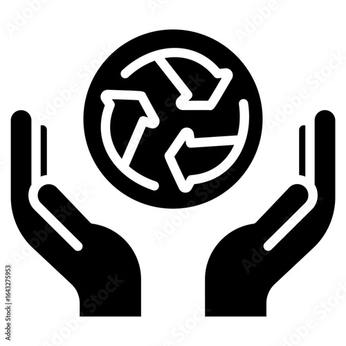 Renew icon vector image. Can be used for Battery and Power.