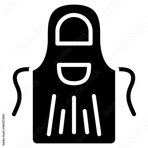 Apron icon vector image. Can be used for Shoemaker.