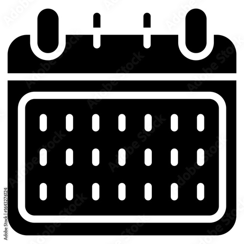 Calendar icon vector image. Can be used for Shoemaker.