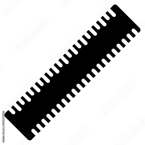 Ruler icon vector image. Can be used for Shoemaker.