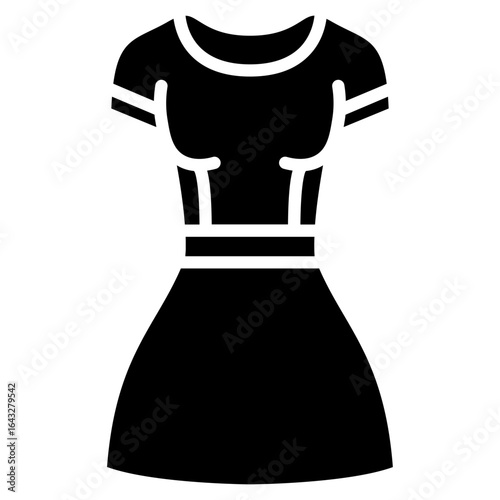 Woman Dress icon vector image. Can be used for Oktoberfest.