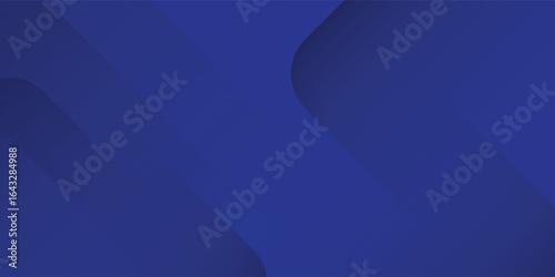 Abstract blue background with glowing geometric lines. Modern blue gradient square shape design. vector ilustration.
