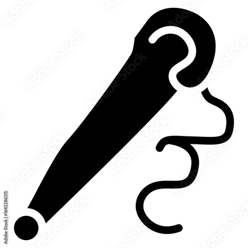Hair Pin icon vector image. Can be used for Luxury.