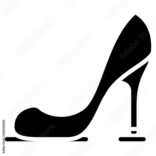 Heel icon vector image. Can be used for Luxury.