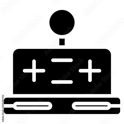 Player icon vector image. Can be used for Volleyball.