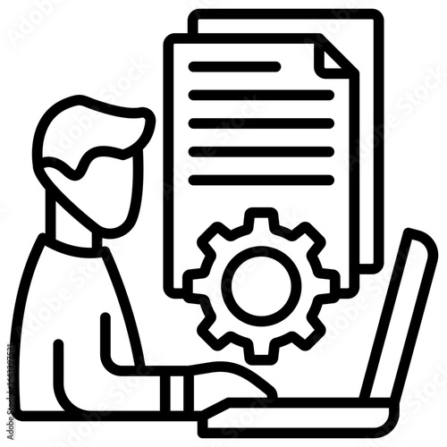 Document Management Icon