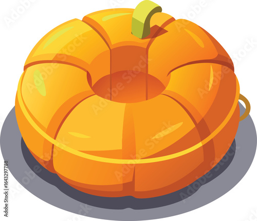 Pool float pumpkins Autumn Pumpkin Pool Float Design