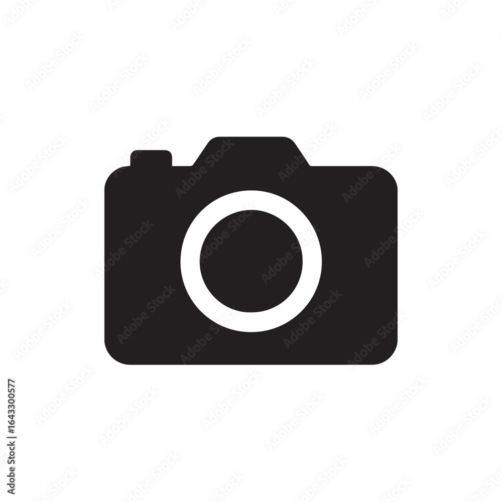 Classic camera icon photography and visual arts silhouette Classic camera icon photography and visual arts silhouette