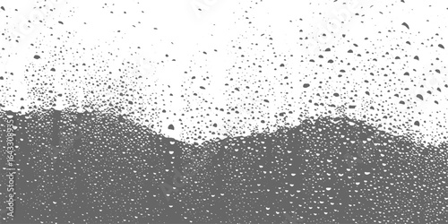 dot drop water grunge black and whit texture noise overlay -vector illustration(vector) design on isolated transparent background.