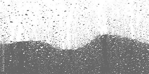 dot drop water grunge black and whit texture noise overlay -vector illustration(vector) design on isolated transparent background.