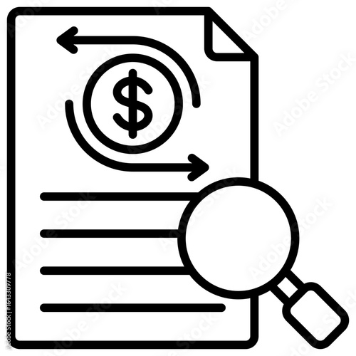 Financial Statement Icon