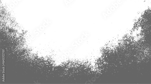 Seamless coarse gritty film grain texture  overlay. Abstract grunge black and white distressed texture Black white grunge Seamless texture of cracks, chips, scratches, on transparent background